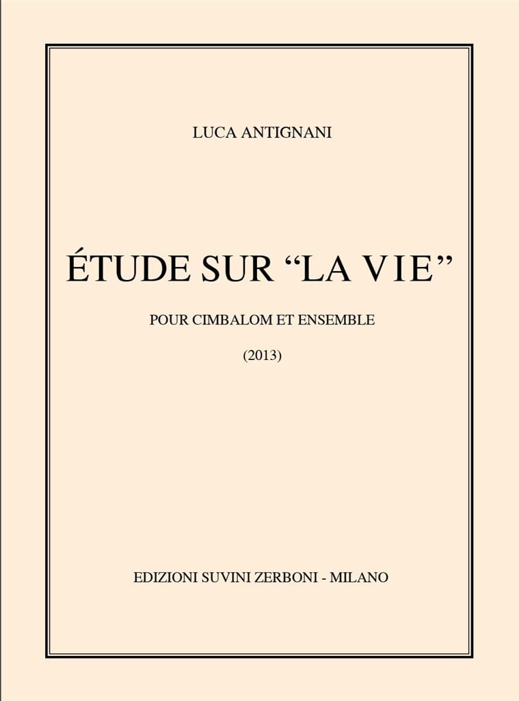 Etude Sur La Vie